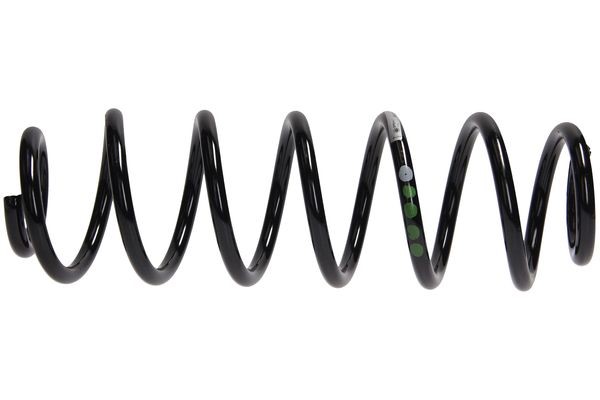 Spiralfjäder, Bakaxel