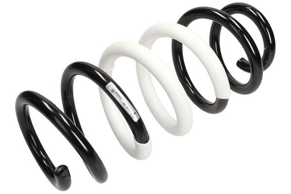 Spiralfjäder, Bakaxel