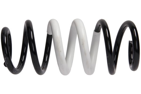 Spiralfjäder, Bakaxel