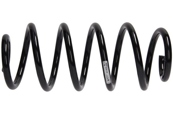 Spiralfjäder, Bakaxel