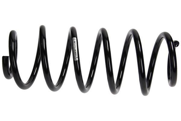 Spiralfjäder, Bakaxel