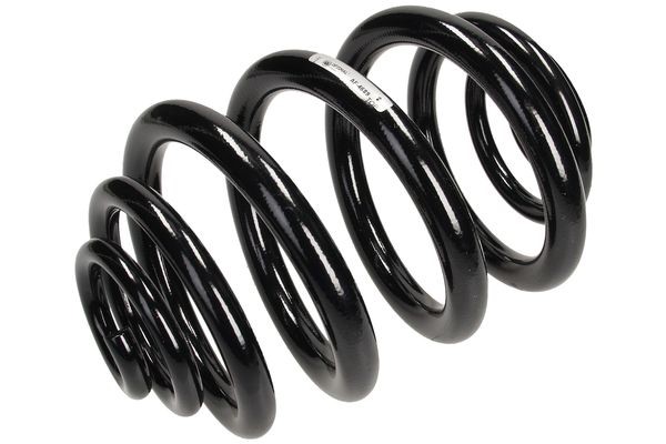 Spiralfjäder, Bakaxel