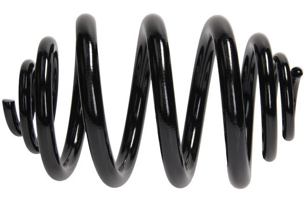 Spiralfjäder, Bakaxel