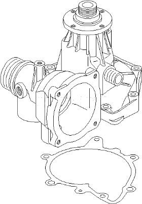 Vattenpump Topran 500 309 TOPRAN