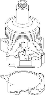 Vattenpump Topran 500 313 TOPRAN