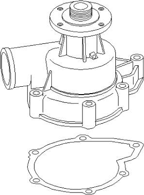Vattenpump Topran 500 315 TOPRAN