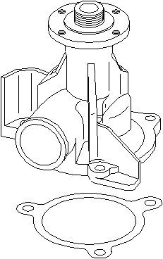Vattenpump Topran 500 318 TOPRAN