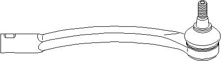Styrled, framaxel höger