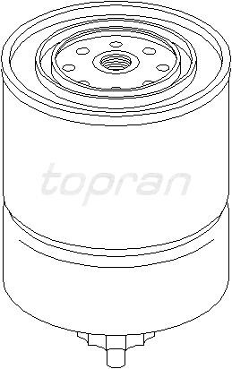 Bränslefilter Topran 501 183 TOPRAN