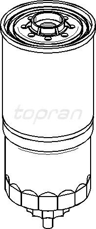 Bränslefilter Topran 501 184 TOPRAN