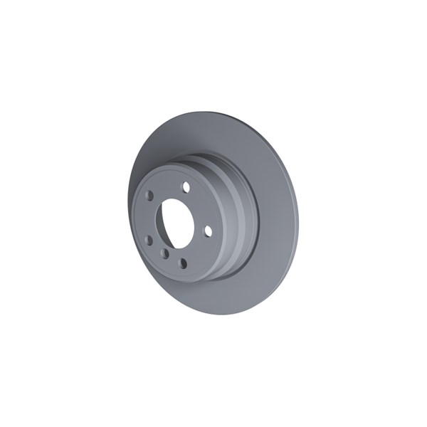 Bromsskiva Solid, Bakaxel Topran 501 192 TOPRAN