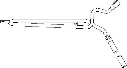 Hydraulikslang, styrsystem Topran 501 727 TOPRAN