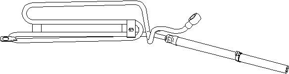 Hydraulikslang, styrsystem Topran 501 739 TOPRAN