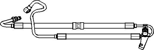 Hydraulikslang, styrsystem, Från hydraulpump till styrväxel Topra TOPRAN