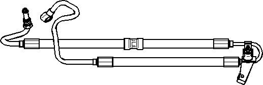 Hydraulikslang, styrsystem, Från hydraulpump till styrväxel Topra TOPRAN