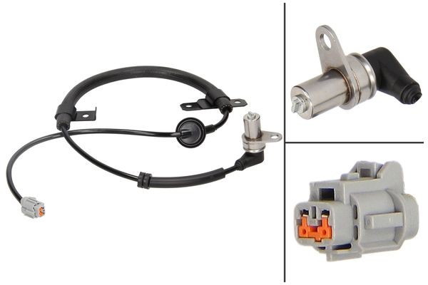 ABS-givare, Sensor, hjulvarvtal, framaxel höger