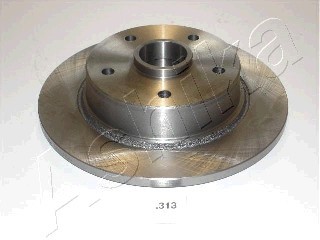 Bromsskiva Solid, Bakaxel