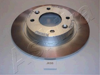 Bromsskiva Solid, Bakaxel