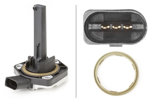 Sensor, motoroljenivå Hella 6PR 008 079-081 HELLA