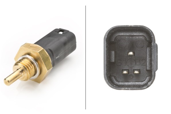 Sensor, kylvätsketemperatur Hella 6PT 009 107-131 HELLA