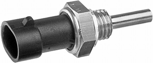 Kylvätsketemperatur-sensor, Höger, Nedre, Upptill Hella 6PT 009 1 HELLA