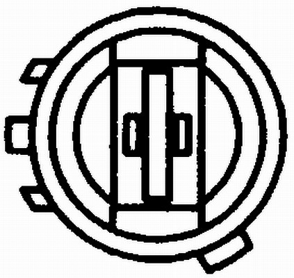 Kylvätsketemperatur-sensor, Nedre Hella 6PT 009 107-511 HELLA