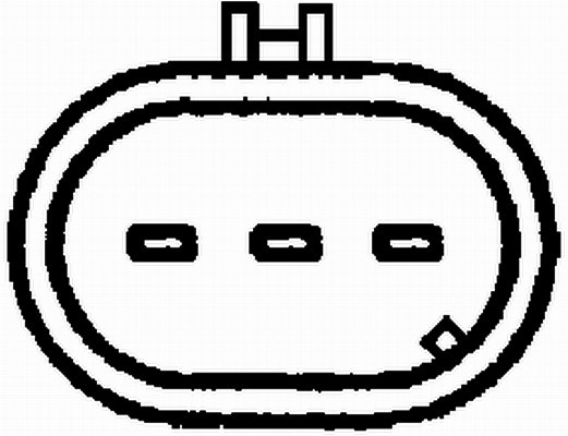 Sensor, tändningsimpuls, Fram Hella 6PU 009 121-321 HELLA