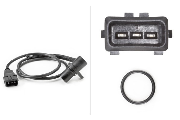 Pulssensor, svänghjul Hella 6PU 009 163-831 HELLA