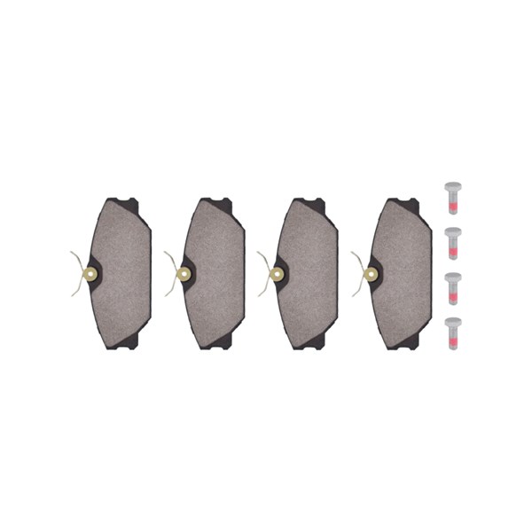 Bromsbeläggsats, Framaxel Bromsbeläggsats, Framaxel