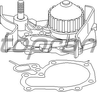 Vattenpump Topran 700 225 TOPRAN