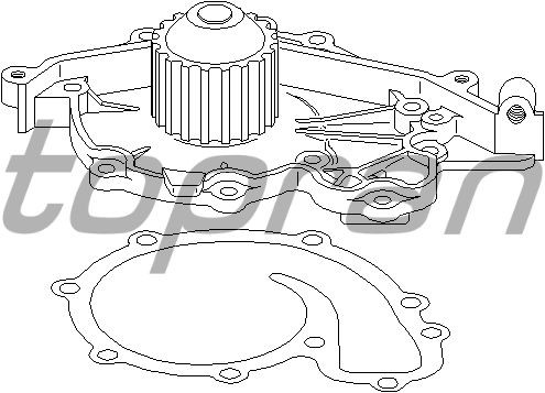 Vattenpump Topran 700 422 TOPRAN