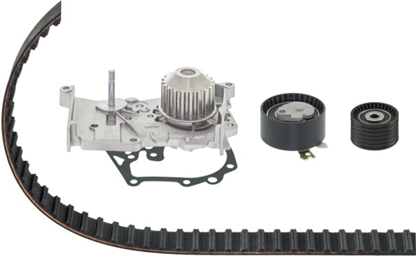 Kamremskit med vattenpump