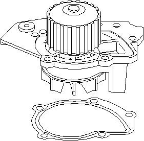 Vattenpump Topran 720 161 TOPRAN