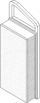 Luftfilter Topran 720 965 TOPRAN