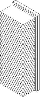 Luftfilter Topran 721 011 TOPRAN