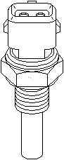 Kylvätsketemperatur-sensor Topran 721 088 TOPRAN Kylvätsketemperatur-sensor Topran 721 088 TOPRAN