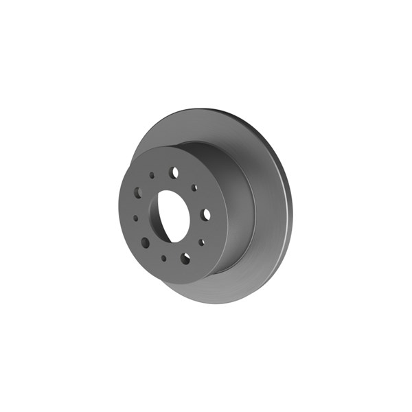 Bromsskiva Solid, Bakaxel Topran 721 183 TOPRAN