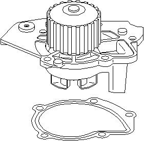 Vattenpump Topran 721 886 TOPRAN