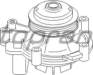 Vattenpump Topran 721 889 TOPRAN Vattenpump Topran 721 889 TOPRAN