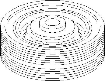 Vibrationsdämpare, drivrem Topran 722 402 TOPRAN Vibrationsdämpare, drivrem Topran 722 402 TOPRAN
