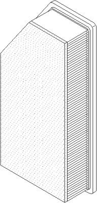 Luftfilter Topran 722 560 TOPRAN