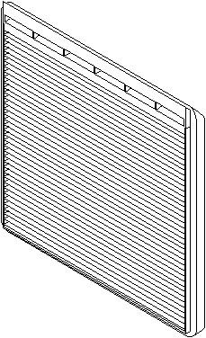 Kupefilter Topran 722 725 TOPRAN