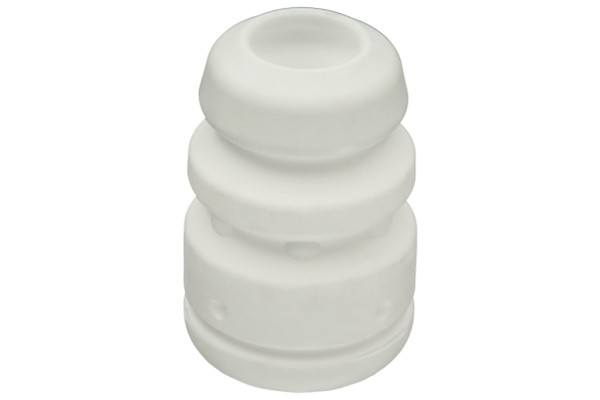 Genomslagsgummi, stötdämpare, framaxel höger, framaxel vänster, B