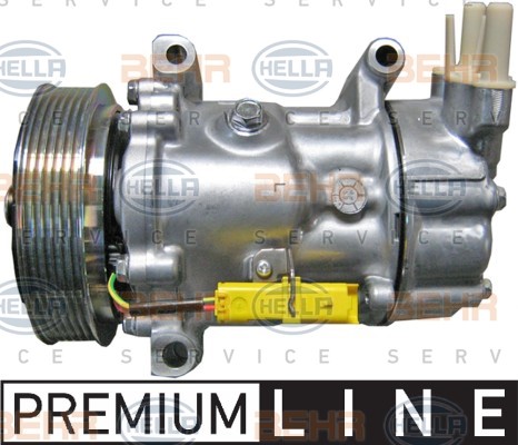 Kompressor, klimatanläggning Hella 8FK 351 322-401 HELLA