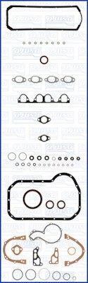 Hel packningssats, motor