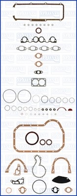 Hel packningssats, motor