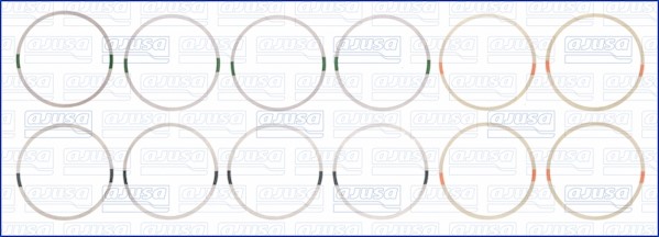 O-ringssats, cylinderfoder O-ringssats, cylinderfoder