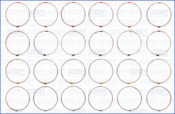 O-ringssats, cylinderfoder