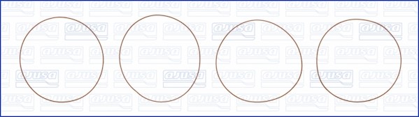 O-ringssats, cylinderfoder O-ringssats, cylinderfoder