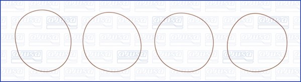 O-ringssats, cylinderfoder O-ringssats, cylinderfoder